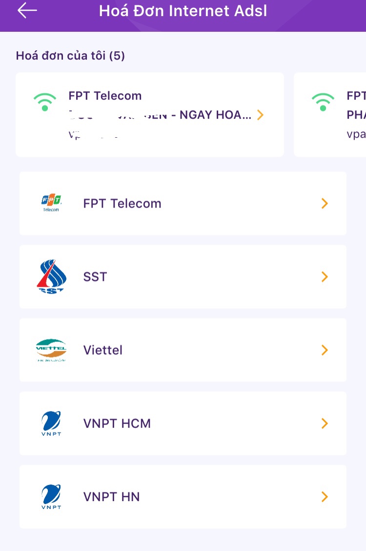 Hướng dẫn cách đóng tiền mạng/ thanh toán hóa đơn FPT 6 chon nha cung cap dich vu fpt telecom