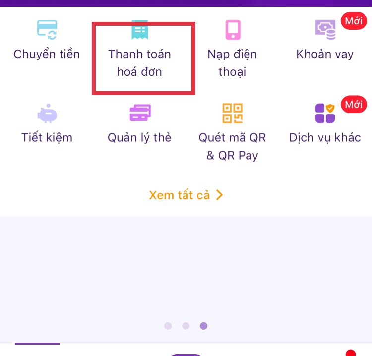 Hướng dẫn cách đóng tiền mạng/ thanh toán hóa đơn FPT 4 chon thanh toan hoa don