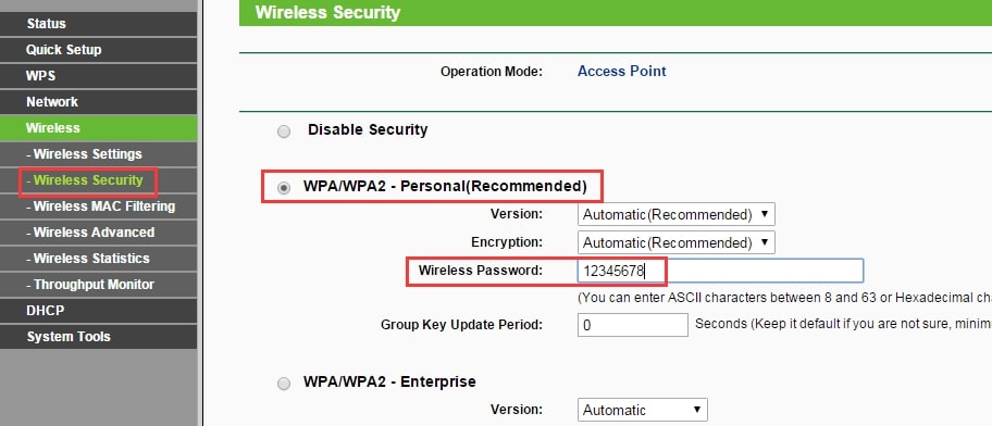 Hướng dẫn đổi mật khẩu wifi Tplink 4 huong dan dang nhap doi mat khau wifi tplink don gian