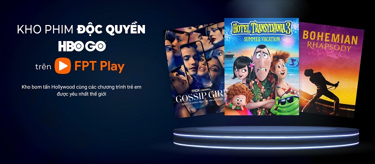 Gói cước FPT Play - 3 Gói cước được nhiều người lựa chọn đăng ký nhiều nhất trên smartphone, smart tv 3 goi vip fpt play